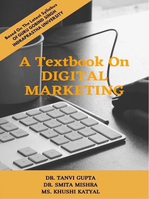 cover image of A Textbook On DIGITAL MARKETING